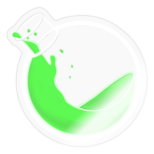 Greenelixr Sticker - transparent glossy